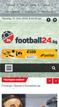 Mobile Screenshot of football24.bg